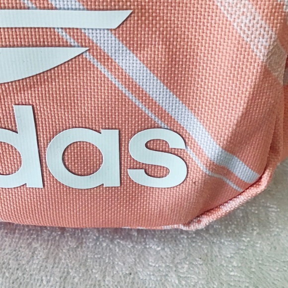 Adidas Pink Bandana Print Mini Logo Backpack - Picture 8 of 8